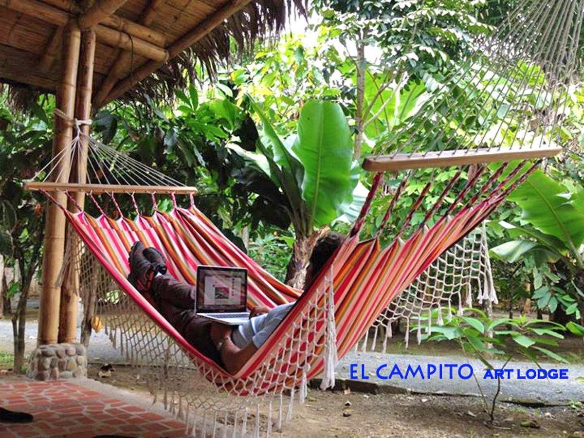 El Campito Lodge Ayampe Buitenkant foto